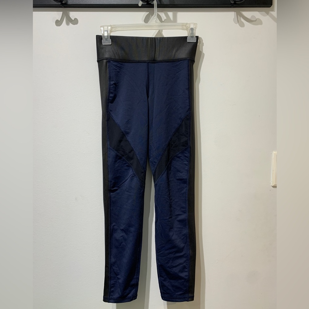 Michi - blue and black leggings